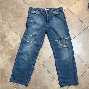 Forever 21 cropped jeans